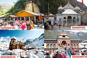 Char Dham Yatra with Chandigarh Tour